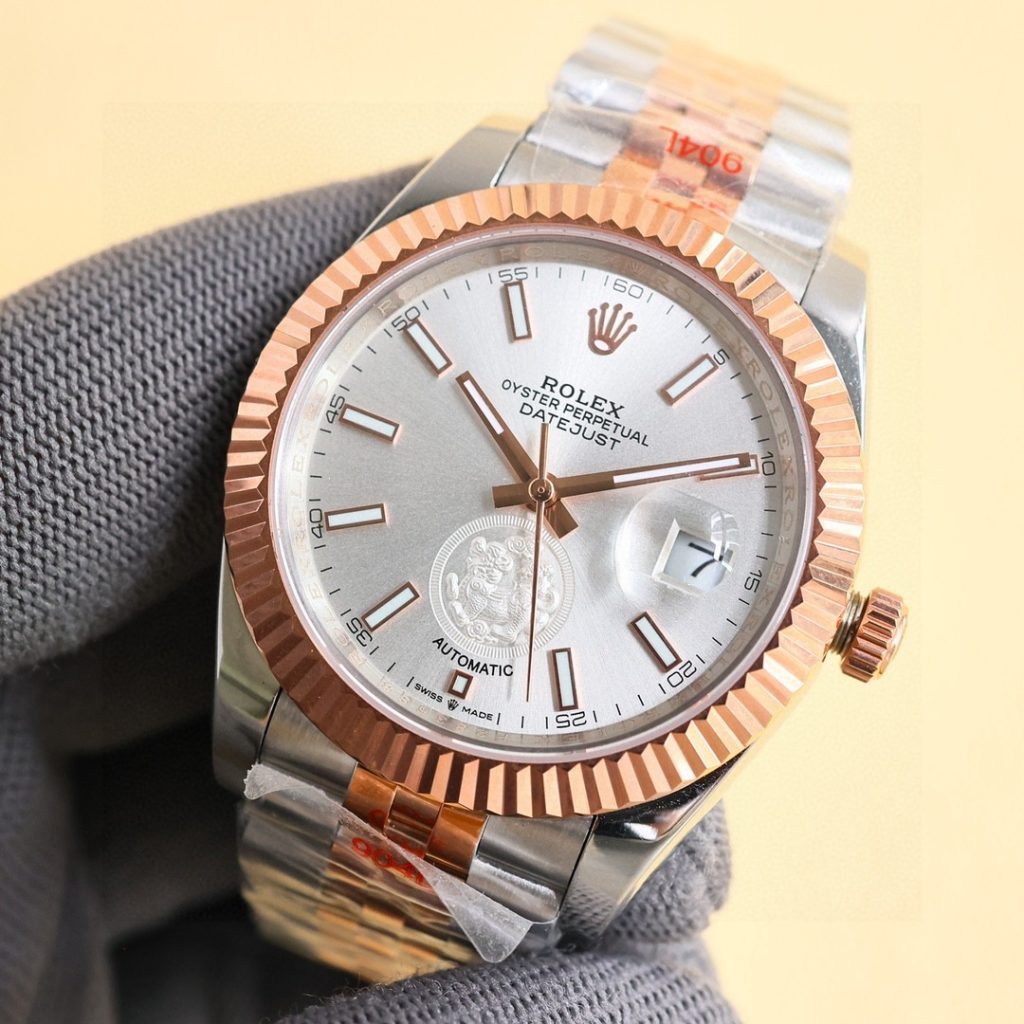Rolex ロレックス🐍✨ロレックス デイトジャスト 蛇年限定 高級メンズ腕時計⌚️ 316L鋼 サファイアガラス💎 48時間パワーリサーブ - 画像 2