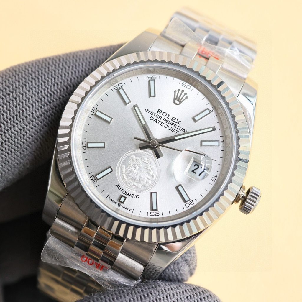 Rolex ロレックス🐍✨ロレックス デイトジャスト 蛇年限定 高級メンズ腕時計⌚️ 316L鋼 サファイアガラス💎 48時間パワーリサーブ - 画像 4
