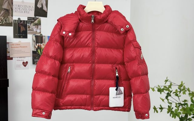MONCLER ブラック ダウンジャケット - 画像 8