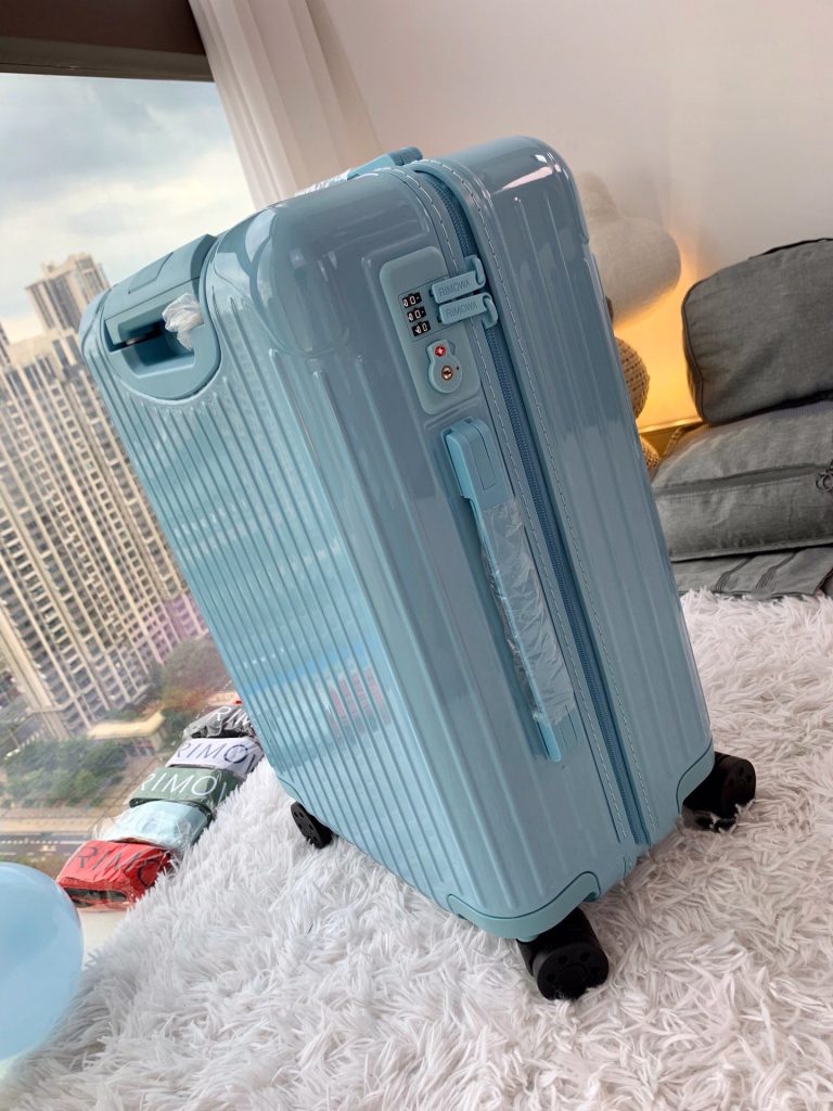 【RIMOWA】エッセンシャル キャリーバッグ 軽量PC ジッパー 氷河ブルー 易烊千玺同款 上品な旅行カバン - 画像 5
