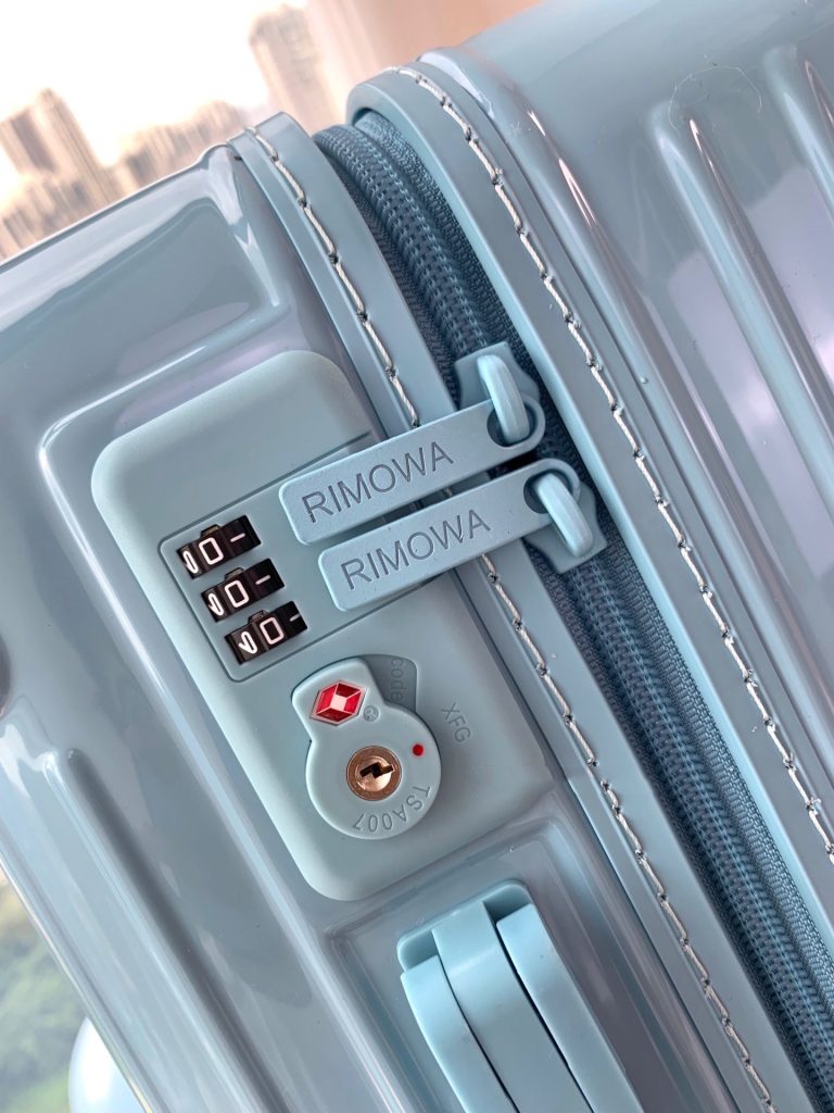 【RIMOWA】エッセンシャル キャリーバッグ 軽量PC ジッパー 氷河ブルー 易烊千玺同款 上品な旅行カバン - 画像 6