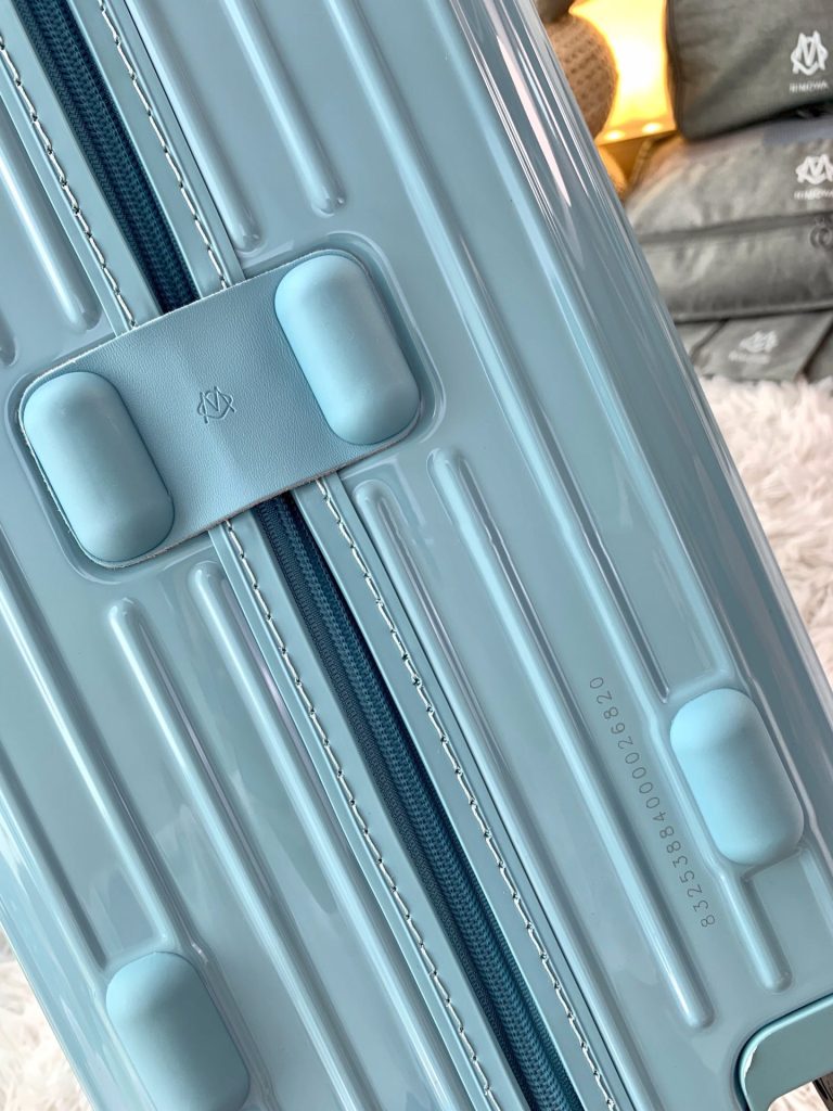 【RIMOWA】エッセンシャル キャリーバッグ 軽量PC ジッパー 氷河ブルー 易烊千玺同款 上品な旅行カバン - 画像 7