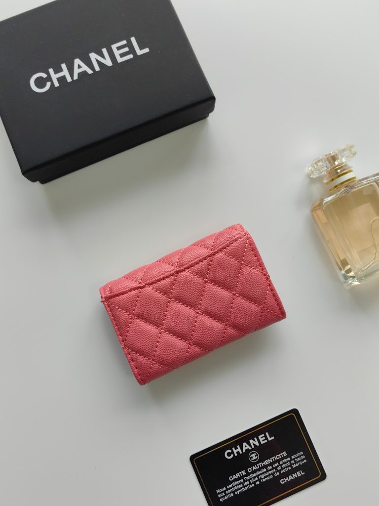 【シャネル】キャビアスキン 長財布 ココマーク金具 上品なブラック レディースウォレット - 画像 3