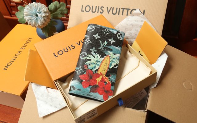通勤で使いやすいLOUIS VUITTONの財布を写真で確認