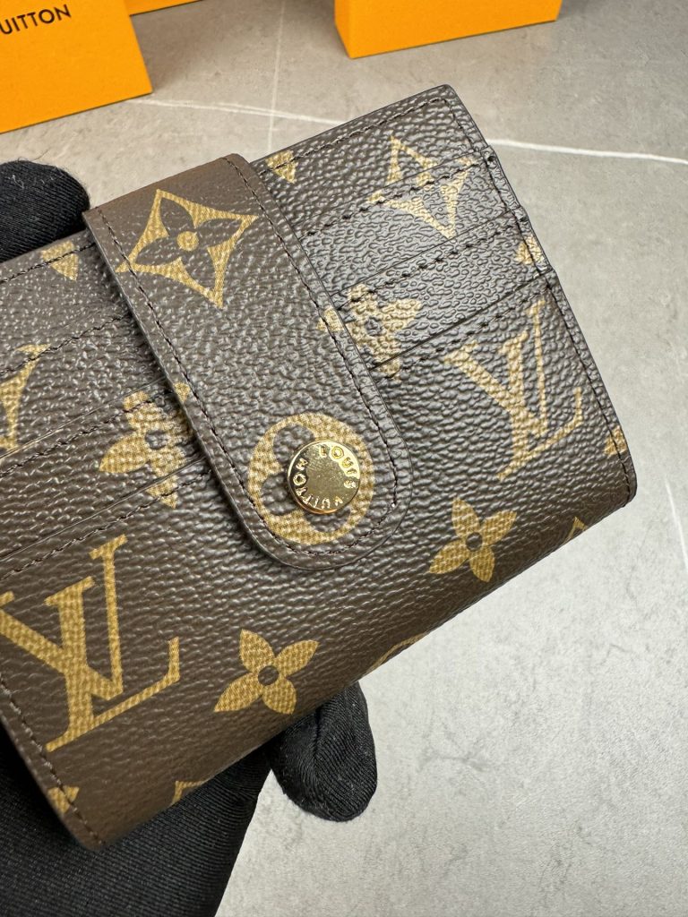 ルイ・ヴィトン モノグラムキャンバス 上品な長財布 レディース人気モデル ギフトにも最適 - 画像 5