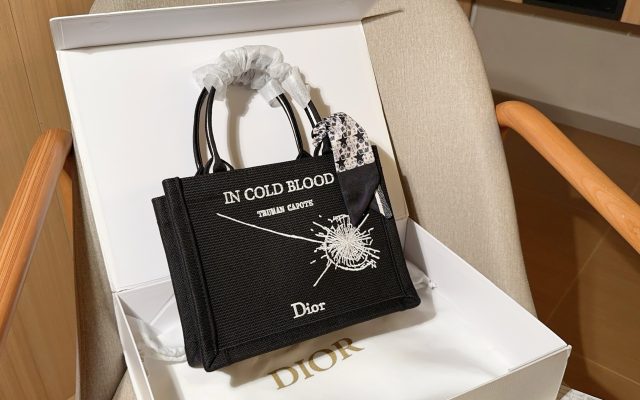 休日目線で見るDiorのショルダーバッグの印象