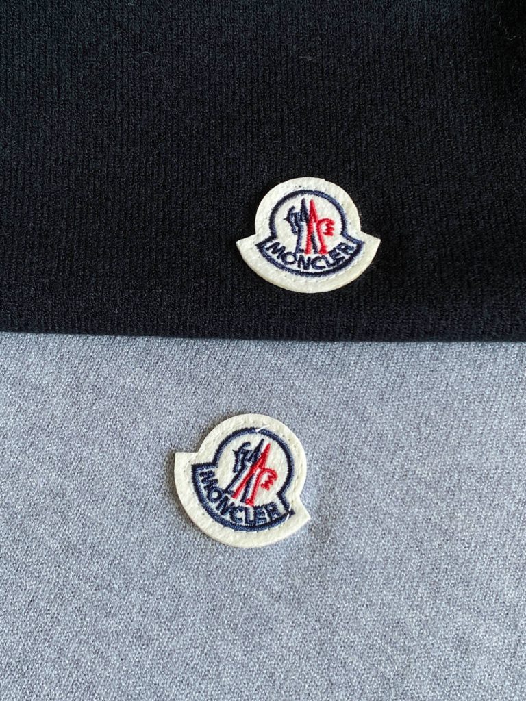 Monclerモンクレール 9297 ロゴ ロングスリーブニット 2色入 保温性抜群 - 画像 7