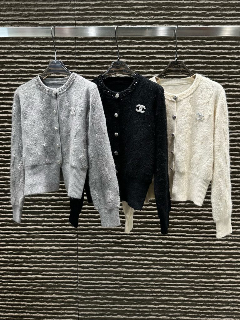AUTUMN WINTER シャネル カーディガン 3色 レディース 総柄 ロング丈 autumn/winter|休日に使いやすいファッシ…
