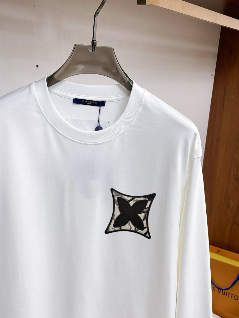 Louis Vuittonルイヴィトン レディース長袖Tシャツ 白 1色入 - 画像 3