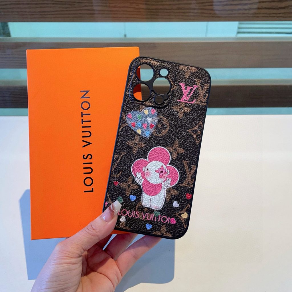iPhoneケースラウンドのiPhoneケース ルイ・ヴィトン デザイン 3色入｜旅行に使いやすい財布・小物を写真で確認