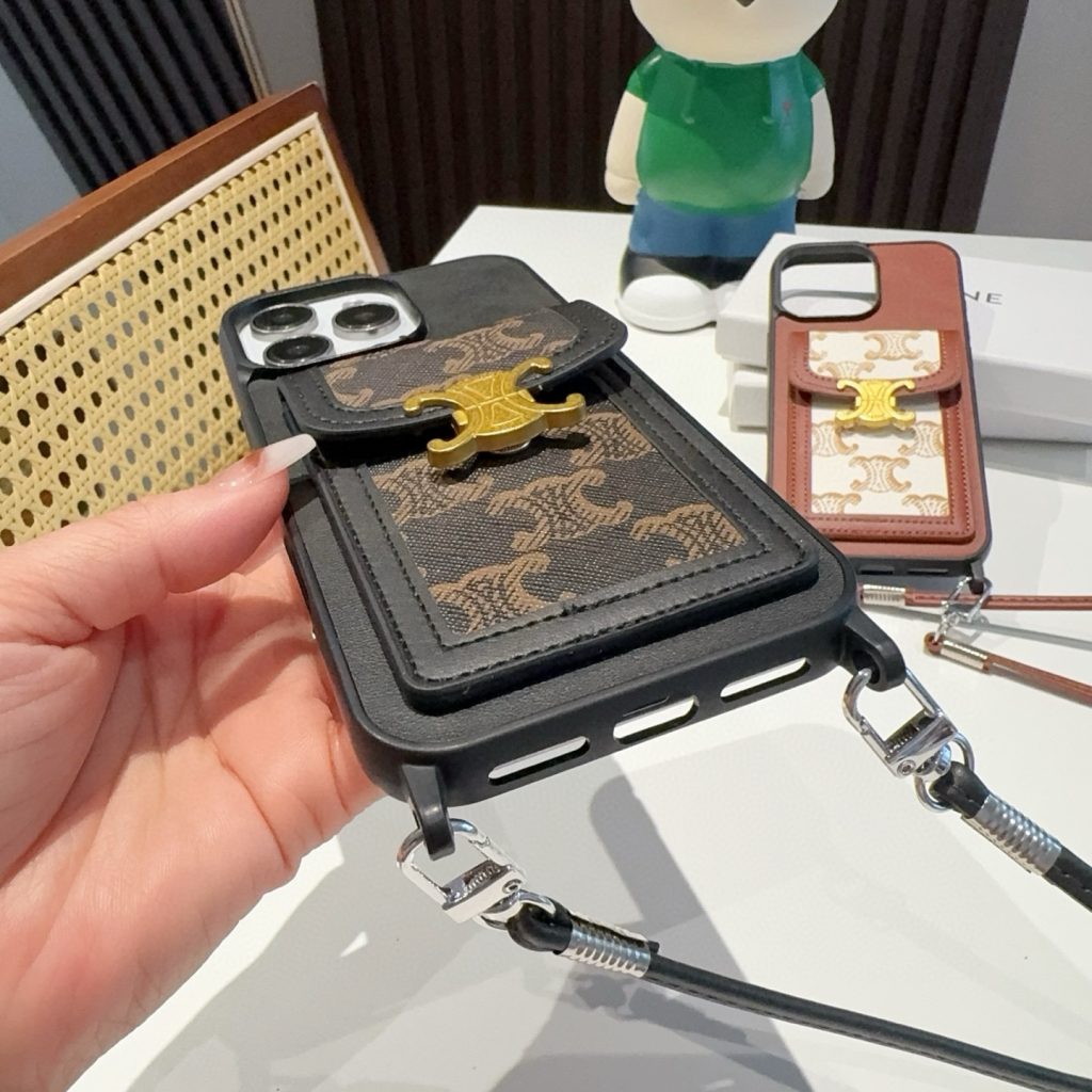 iPhoneケースCeline スタイリッシュなスマホケース 2色入 📱 - 画像 3