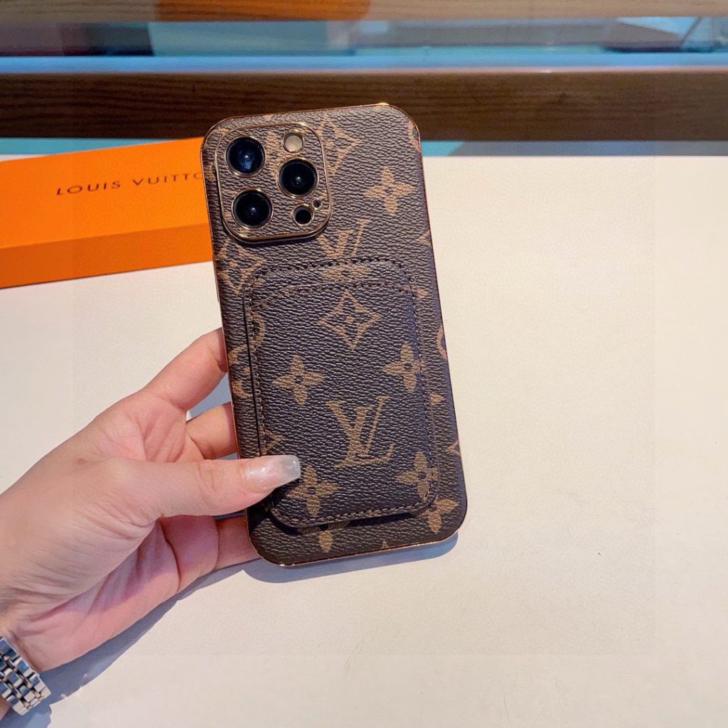 スマホケース 2色入 カードポケット付き｜ギフトに使いやすい財布・小物を写真で確認