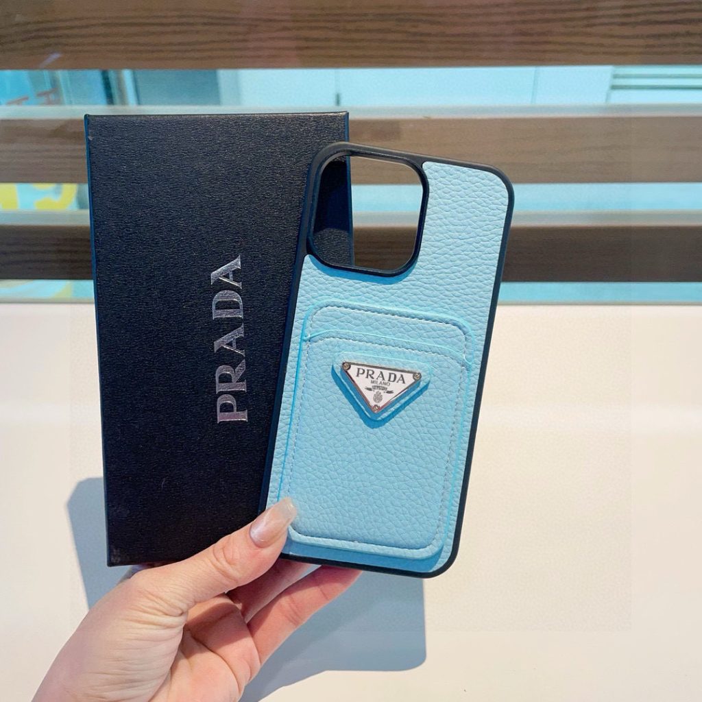 iPhoneケースプラダ iPhoneケース カードポケット付き 2色入 💙 - 画像 7