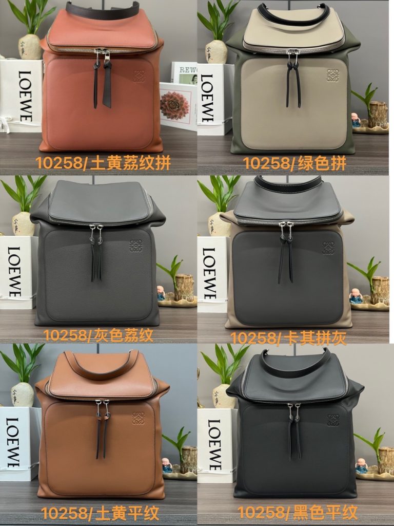 ロエベ バックパック 8色展開 高級感あふれるデザインが魅力的です!｜カフェに使いやすいバッグを写真で確認