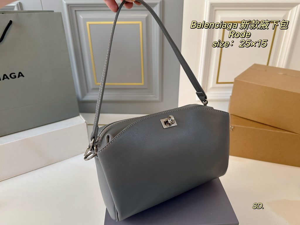 Balenciaga Rode 肩背包 25×15 グレー 🖤 - 画像 2
