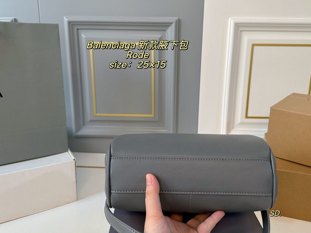 Balenciaga Rode 肩背包 25×15 グレー 🖤 - 画像 5