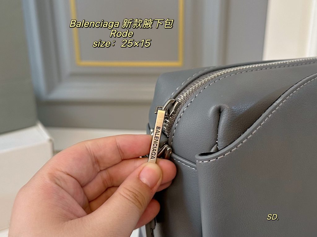 Balenciaga Rode 肩背包 25×15 グレー 🖤 - 画像 7