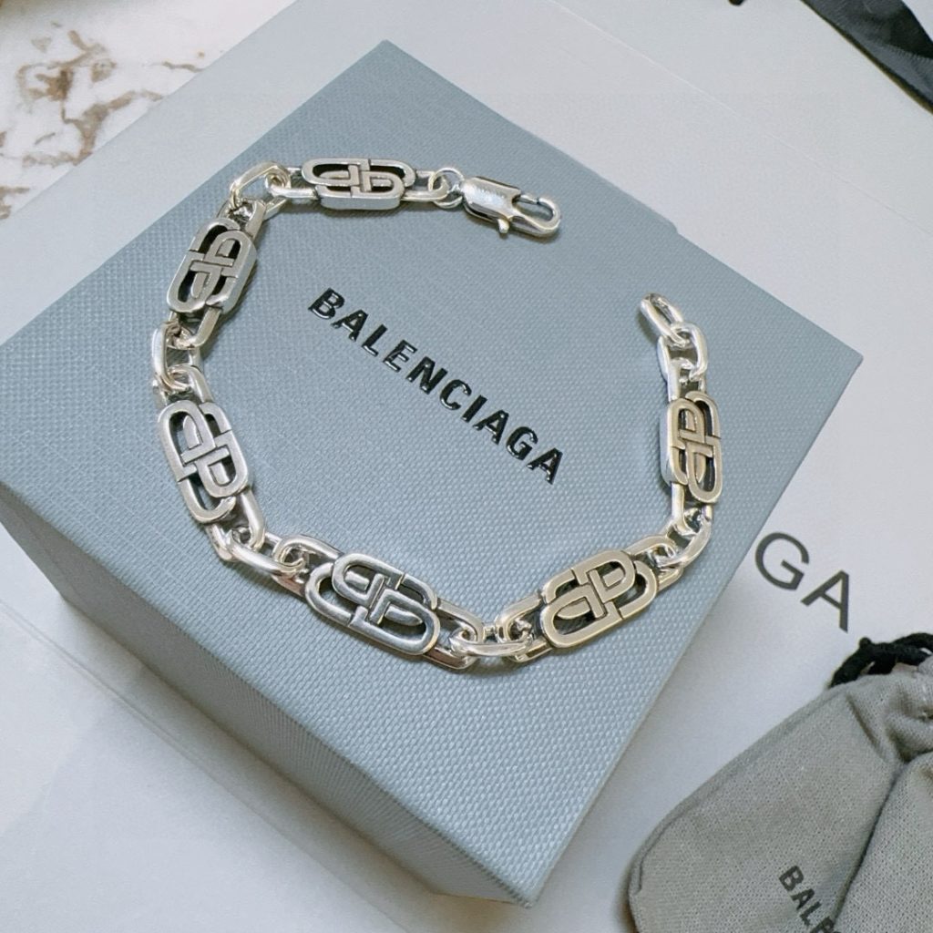 BALenciaga ブレスレット シルバー 1色入 💎 - 画像 2