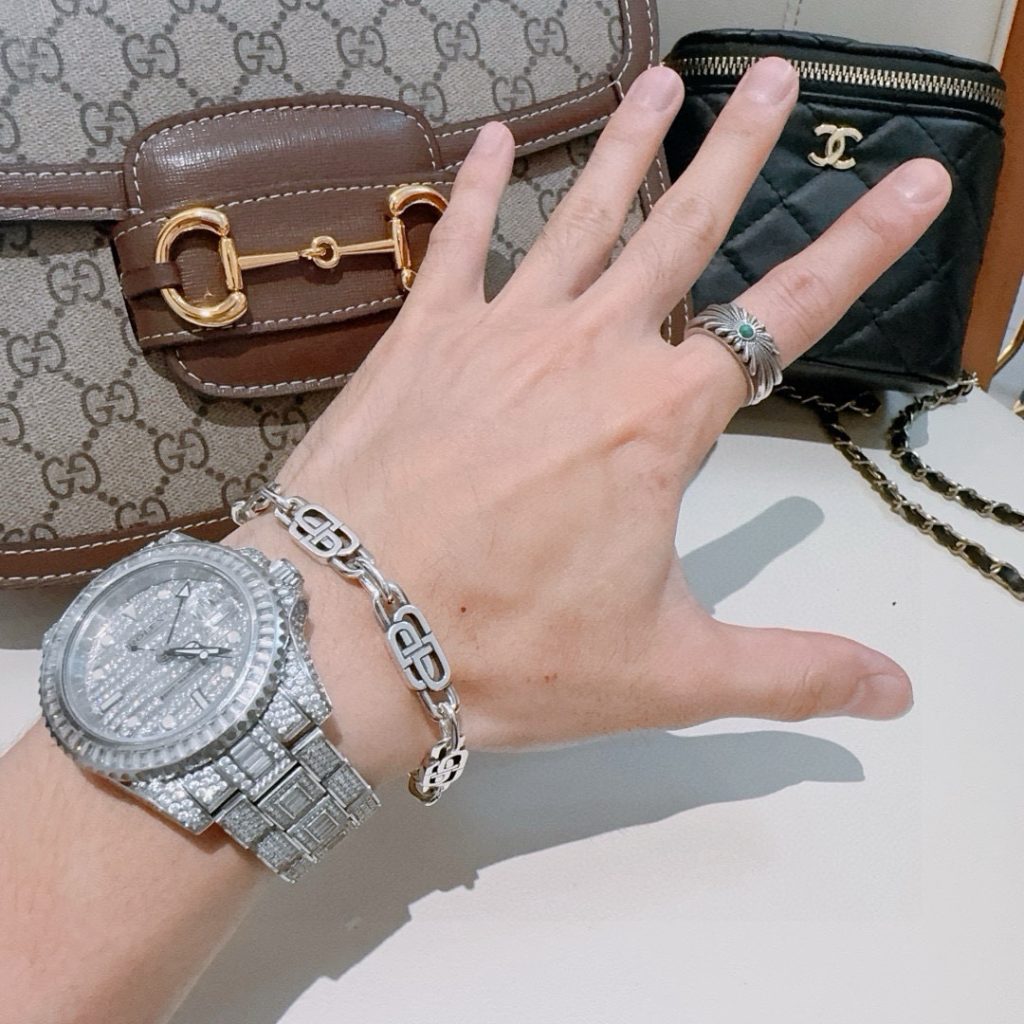 BALenciaga ブレスレット シルバー 1色入 💎 - 画像 7