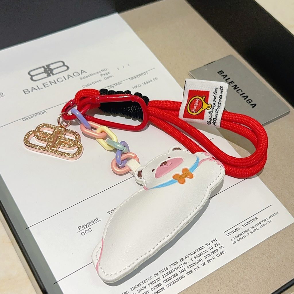 バレンシアガ かわいい 熊 リング キーホルダー 1色 🐻 - 画像 6