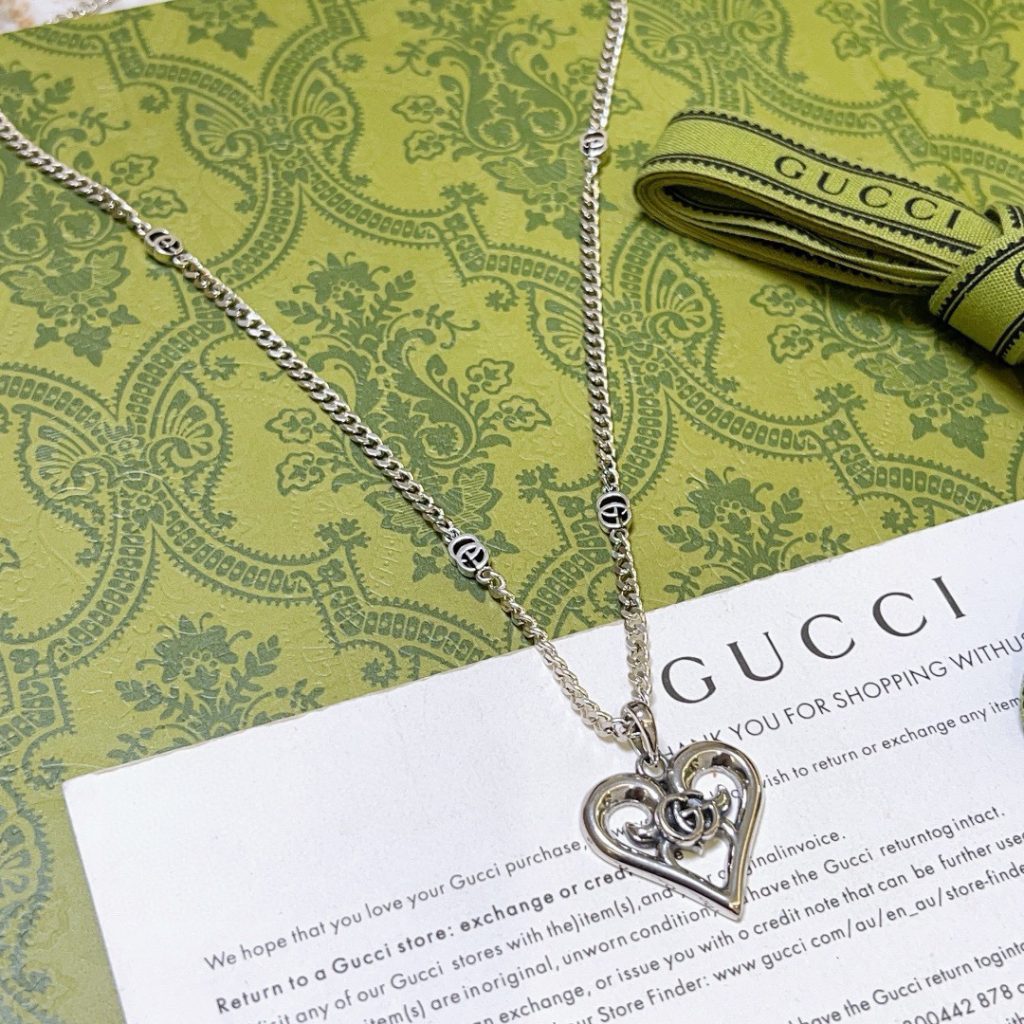 華やかな GUCCI ネックレス 2色入 💖 - 画像 2