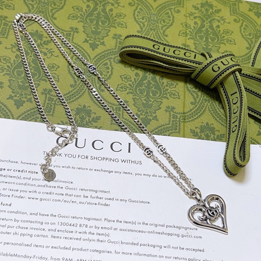 華やかな GUCCI ネックレス 2色入 💖 - 画像 8