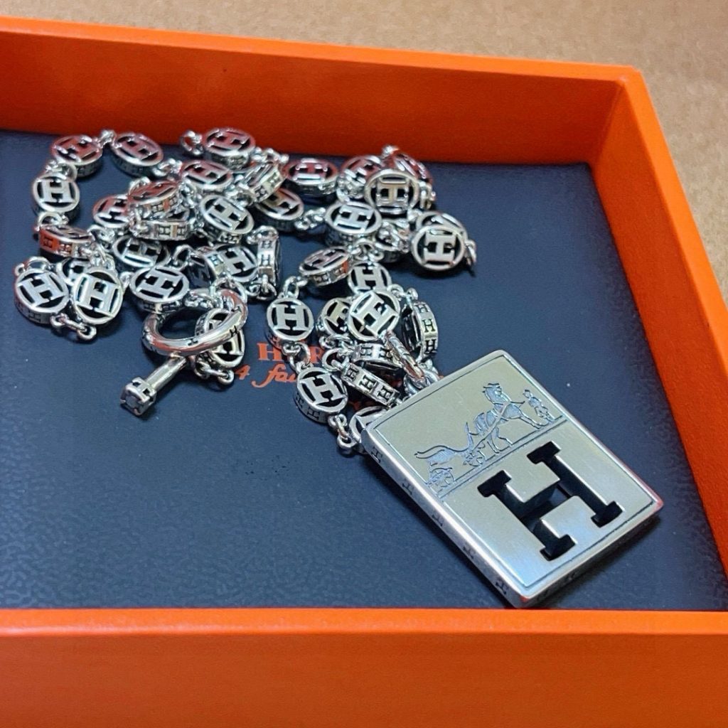 HERMES ネックレス 9色入 💎 高級感プルオーバー プレゼント レディース オシャレ 人気 おすすめ - 画像 4