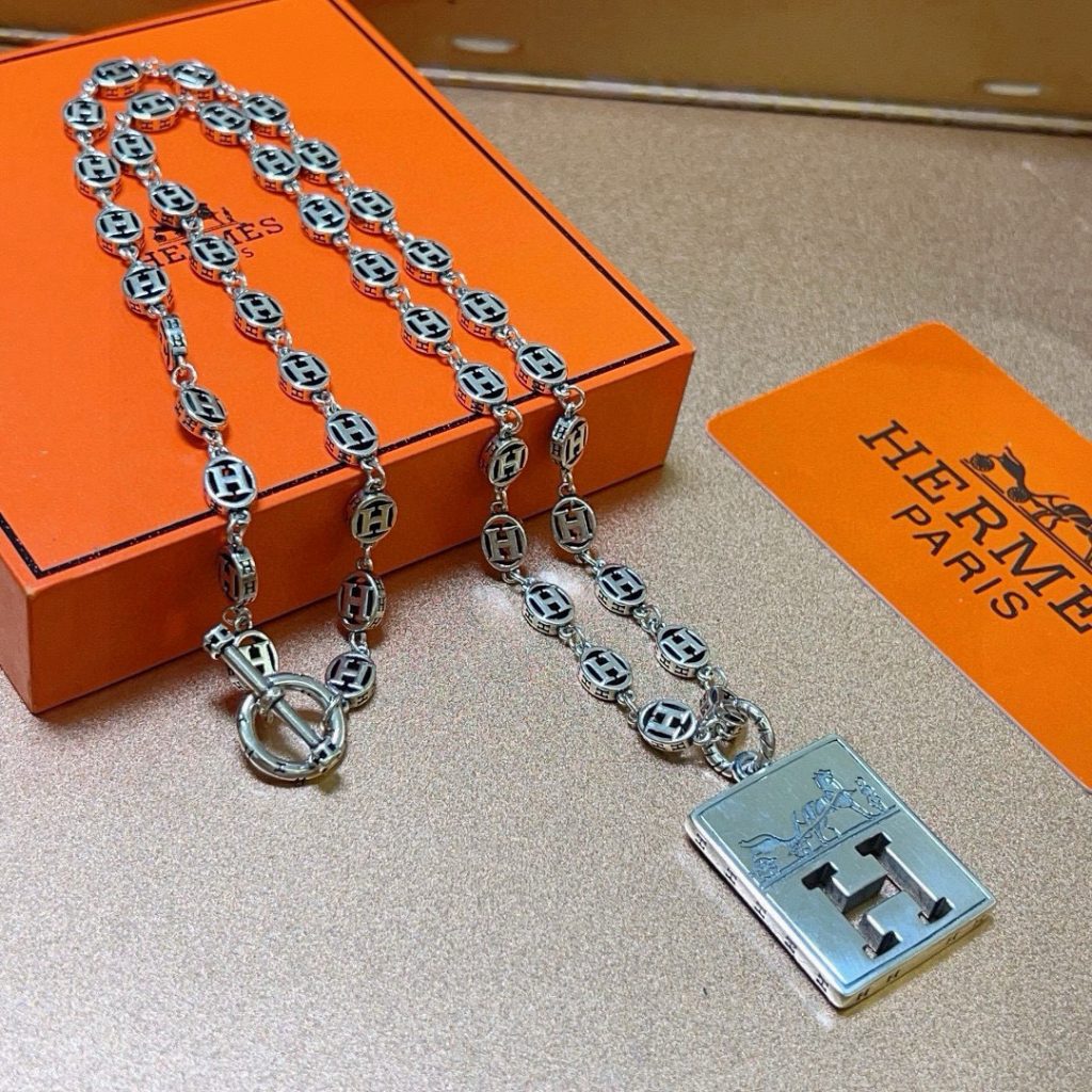 HERMES ネックレス 9色入 💎 高級感プルオーバー プレゼント レディース オシャレ 人気 おすすめ - 画像 7
