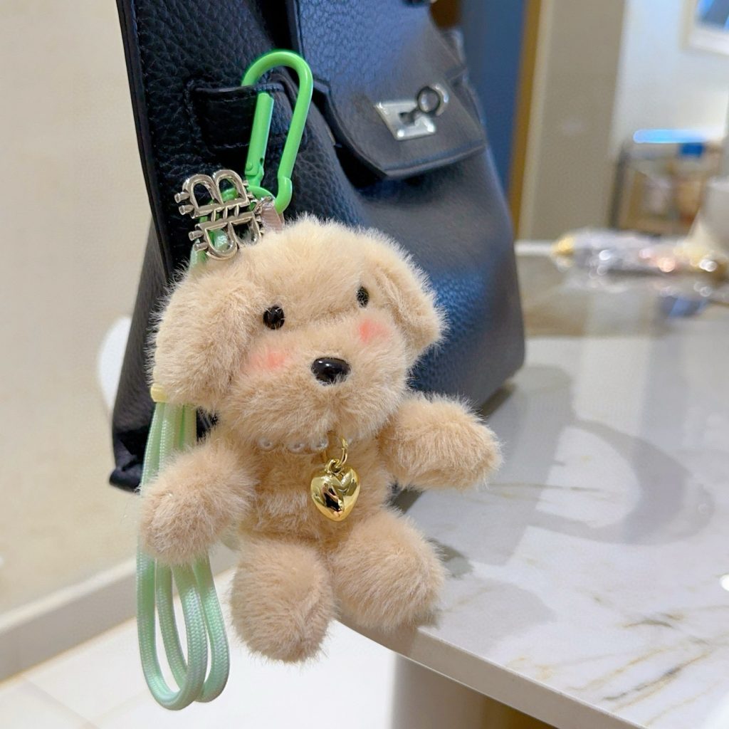 BALenciaga ペット ドッグ チャーム 2色入 🐶 キーホルダー 1個入 - 画像 4