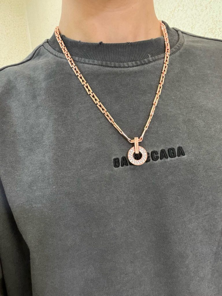 BVLGARI ネックレス ローズゴールド 1色入 💎 - 画像 6