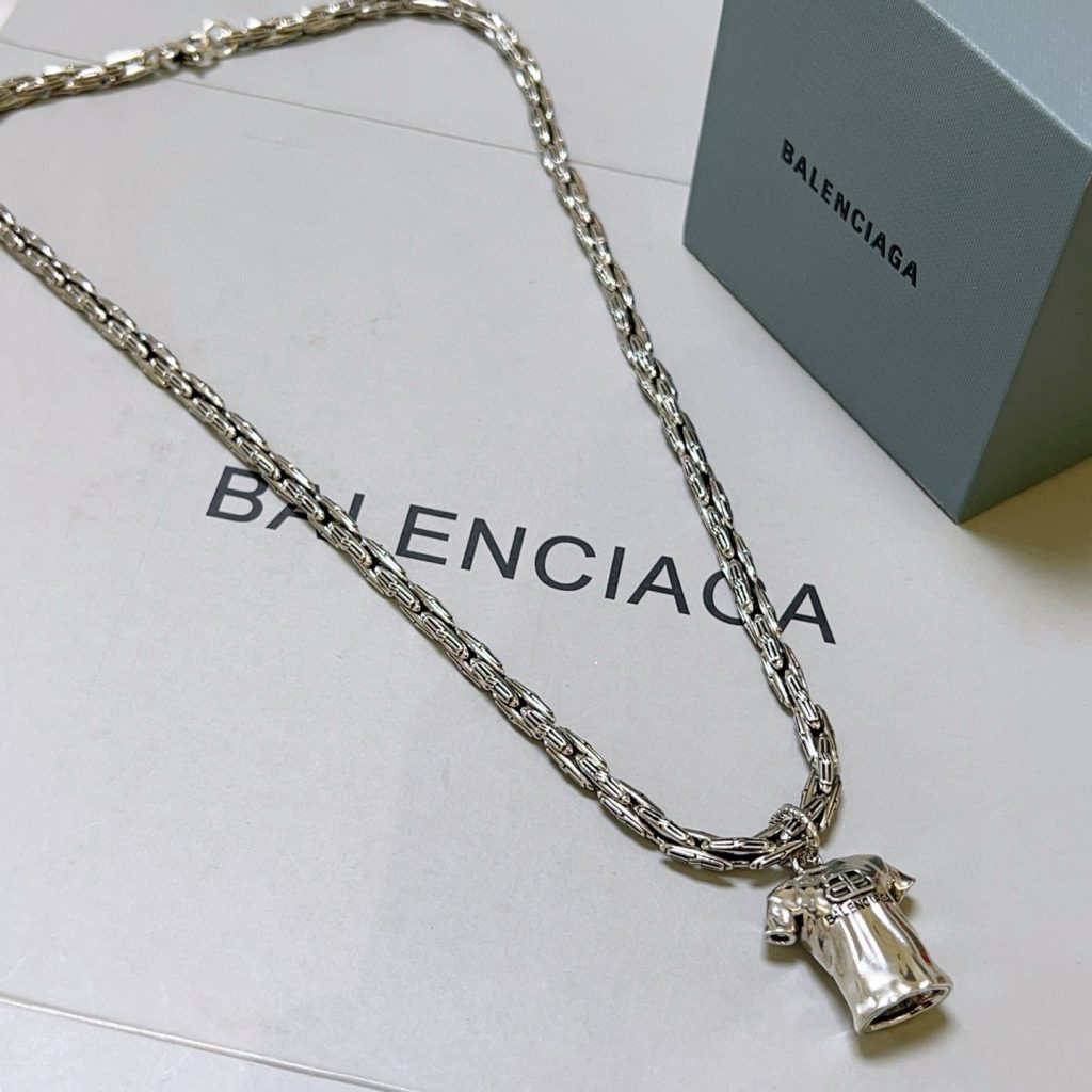 BALENCIAGA ネックレス メンズ 1色入 💎 35字符 - 画像 5