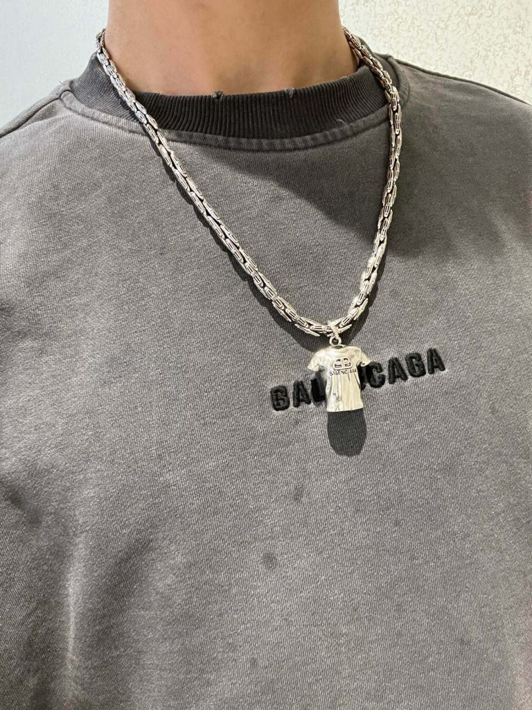 BALENCIAGA ネックレス メンズ 1色入 💎 35字符 - 画像 6