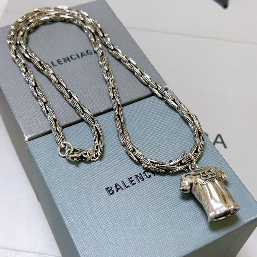 BALENCIAGA ネックレス メンズ 1色入 💎 35字符 - 画像 7