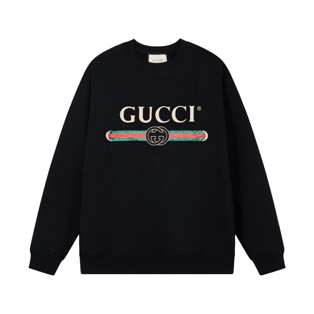 GUCCI ロゴ パーカー 黒 1色入 ファッションアイテム|カフェに行く日に選ぶ前の確認ポイント