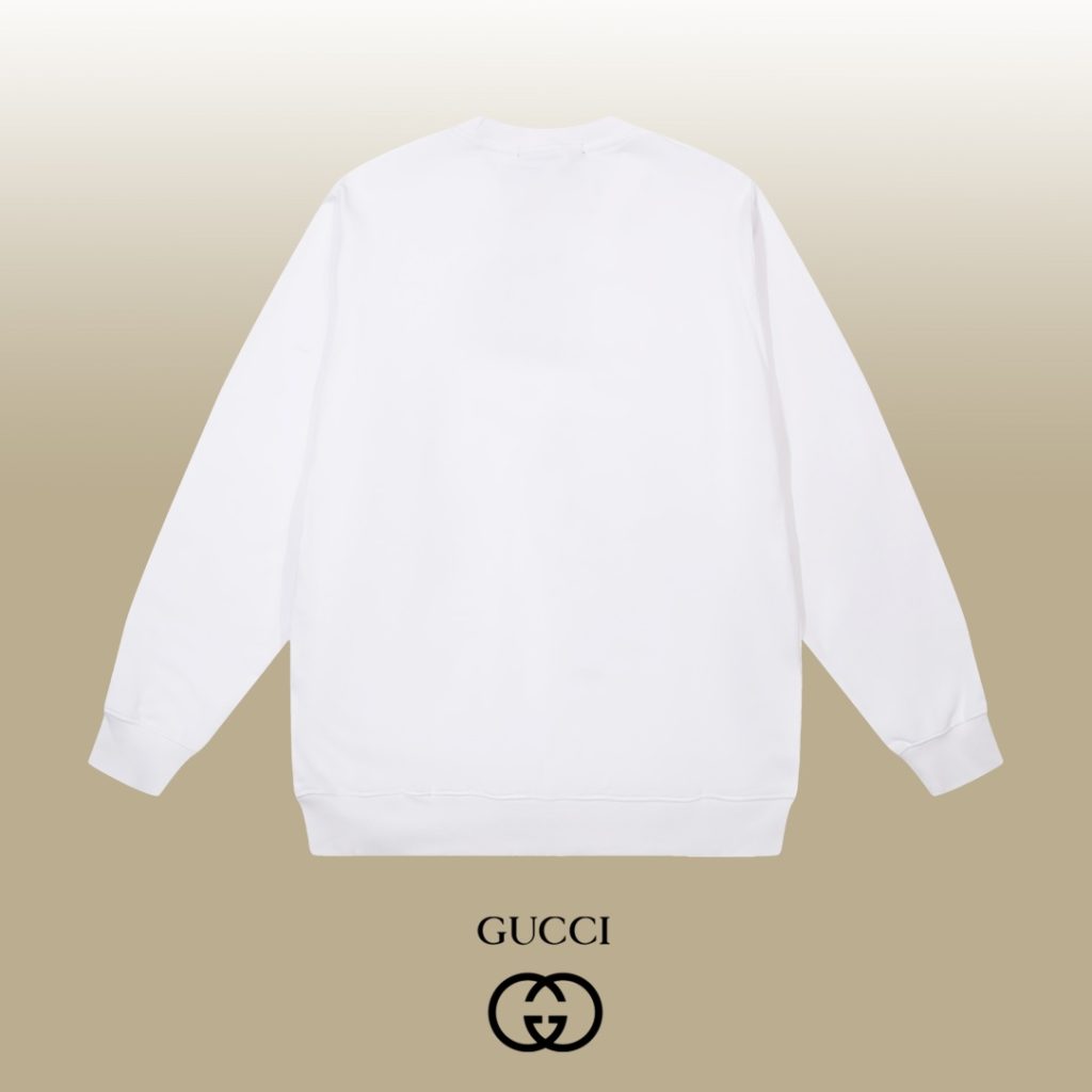 GUCCI メンズ スウェットシャツ 白 1色 - 画像 2