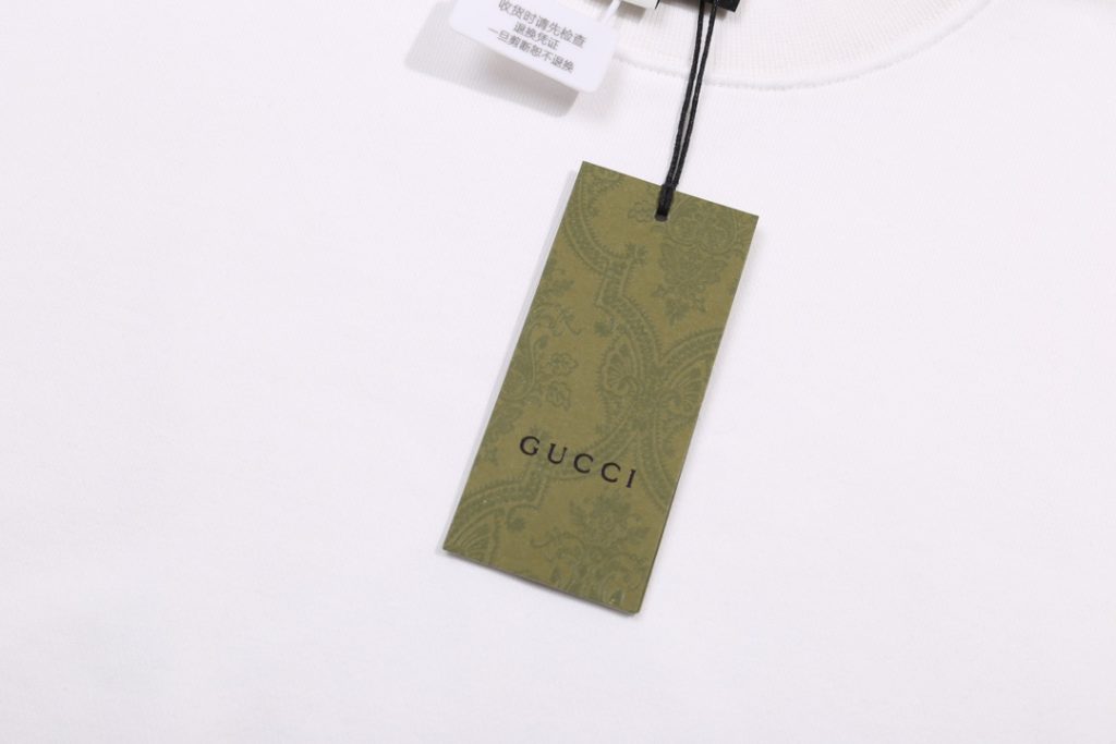 GUCCI メンズ スウェットシャツ 白 1色 - 画像 4