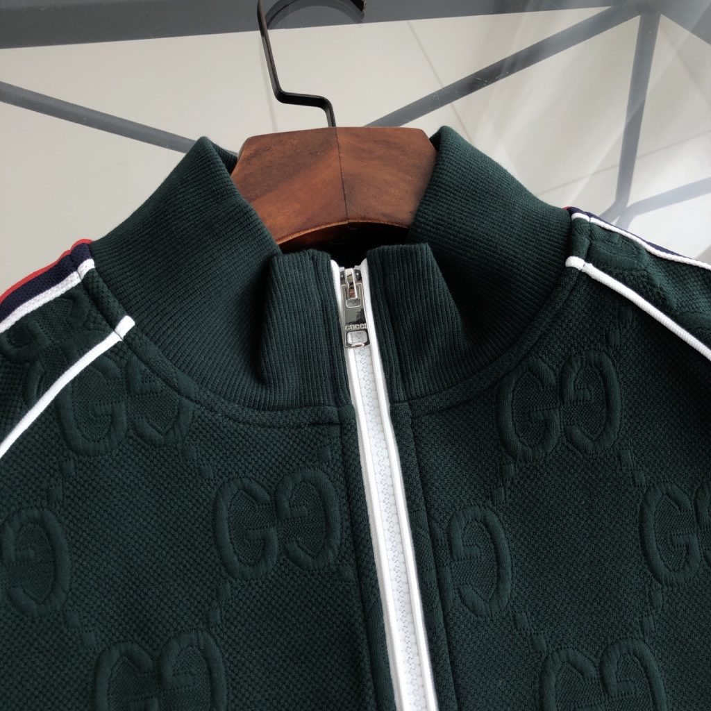 GUCCI グラフィックレースジャケット ネイビー 1色入 - 画像 4