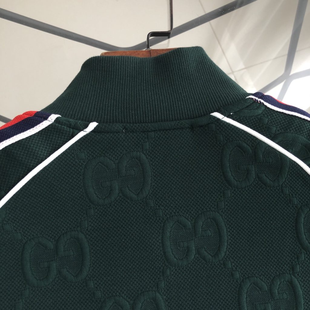 GUCCI グラフィックレースジャケット ネイビー 1色入 - 画像 7