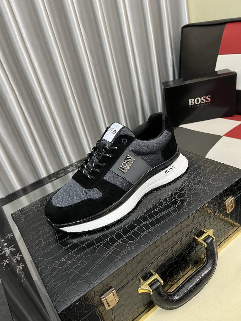 HUGO BOSS men’s sneakers ブラック 2色 メンズ シューズ｜雨の日に予算内で見たいポイント