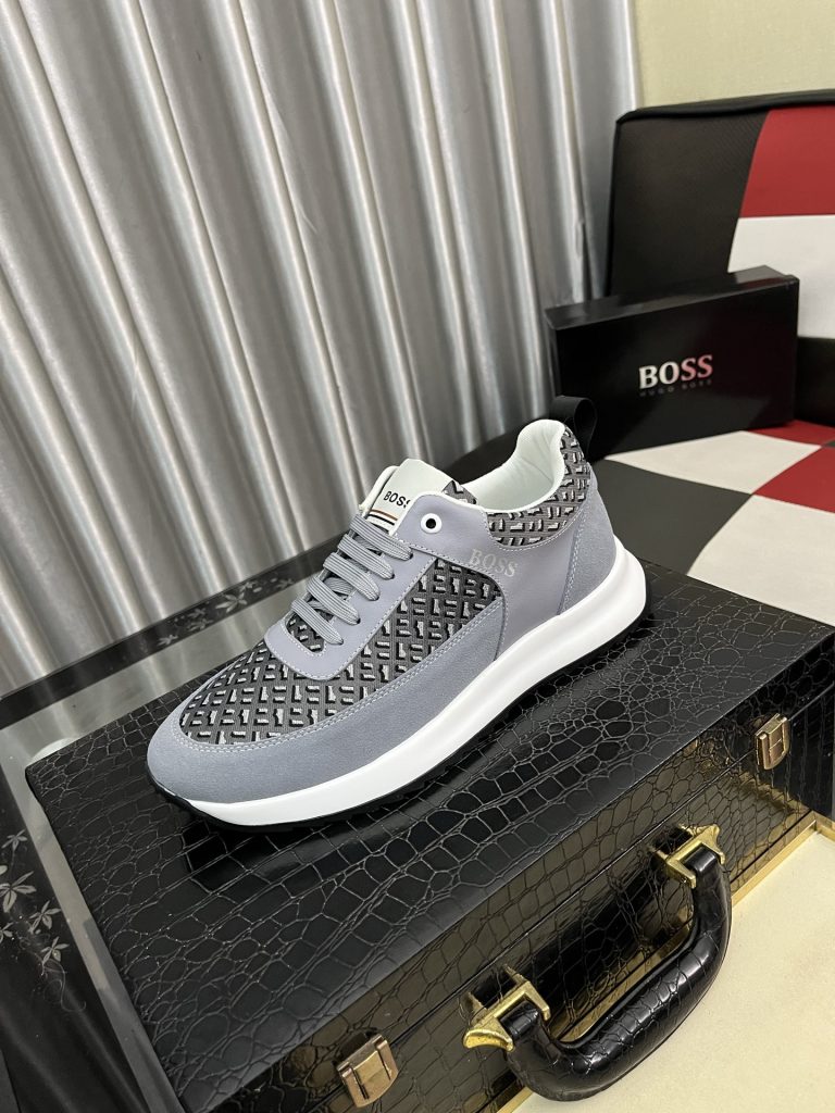 HUGO BOSS グレースニーカーを週末の服に合わせるならサイズ感を写真で確認