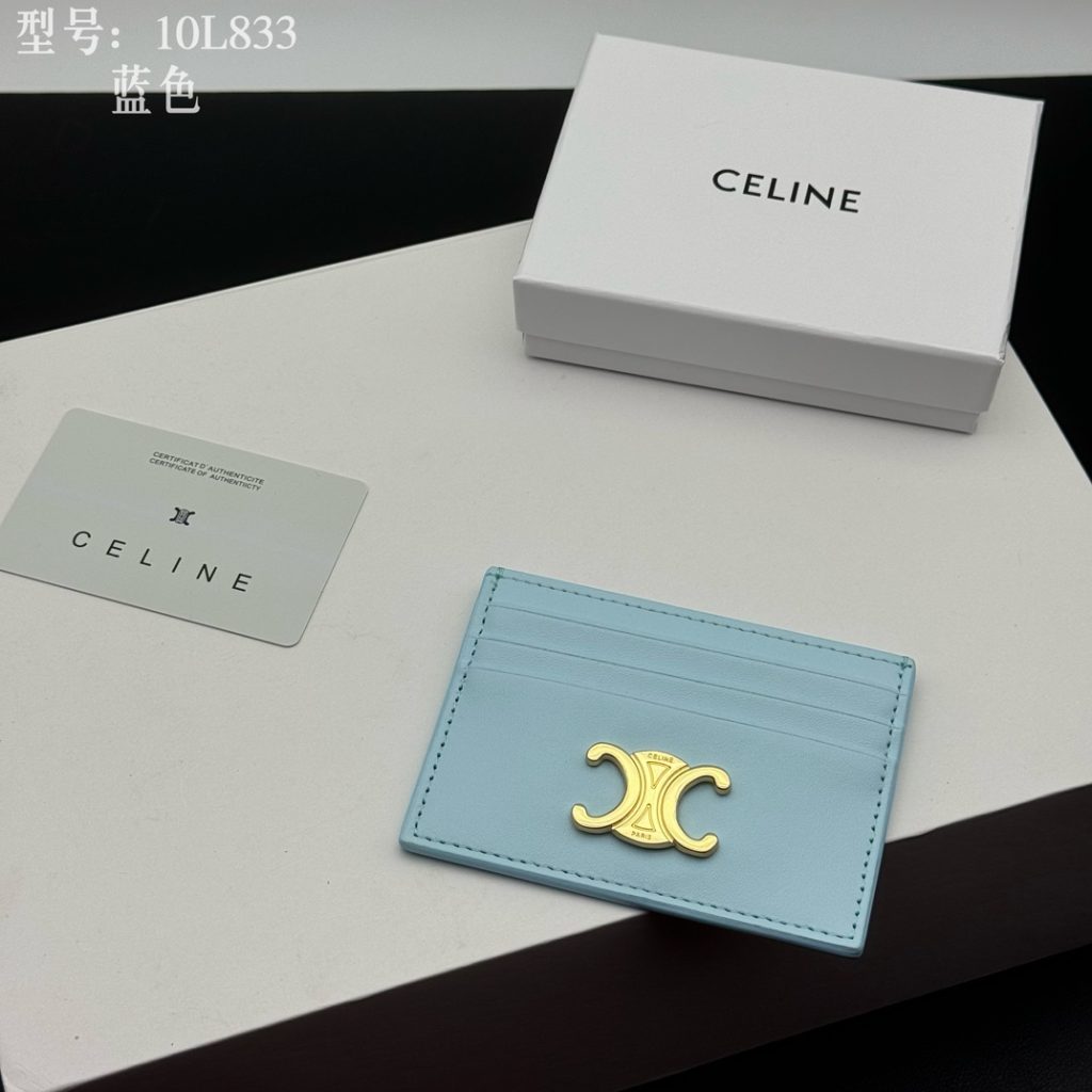 通勤で使いやすいCELINEのカードケースを写真で確認