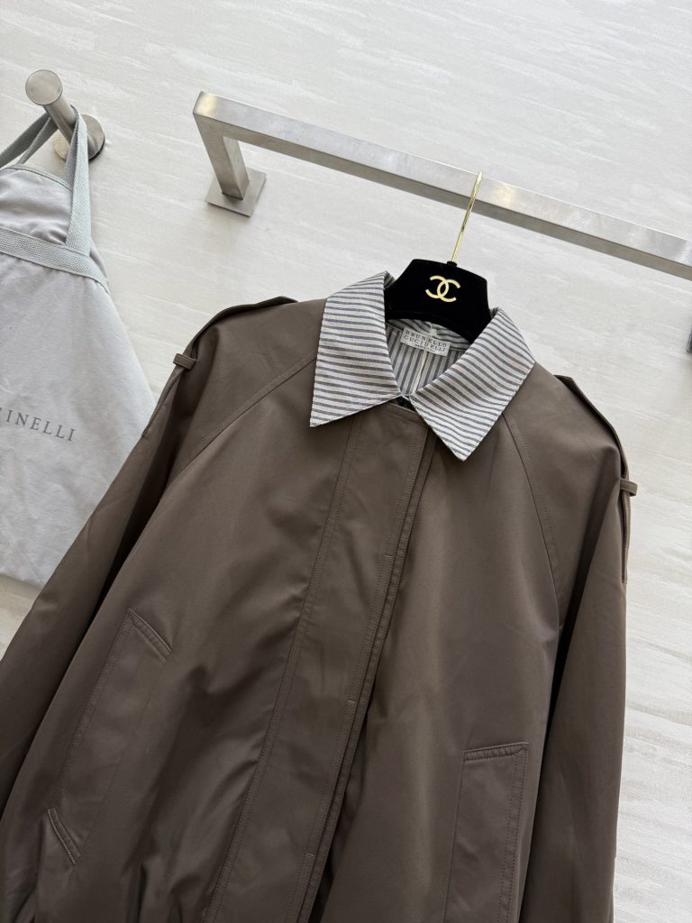 Brunello Cucinelli 440 フォールウィンターニューアイテム 假 件 ローファイブスタイル タン (SMLXL) - 画像 2