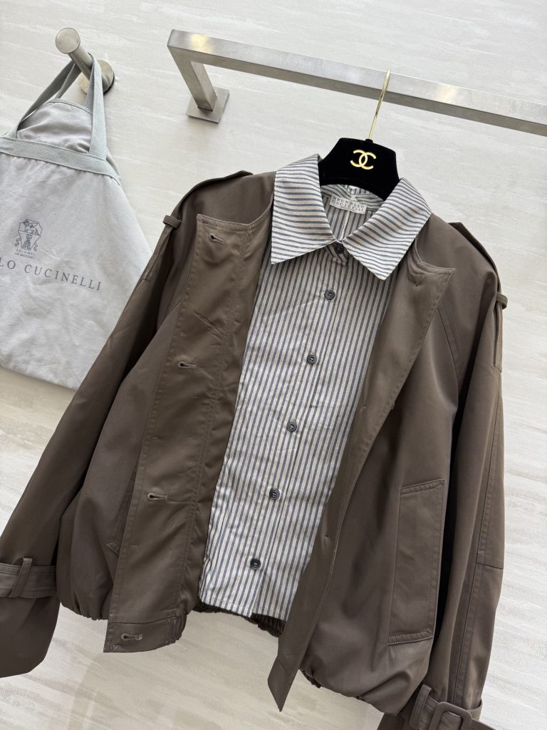 Brunello Cucinelli 440 フォールウィンターニューアイテム 假 件 ローファイブスタイル タン (SMLXL) - 画像 3