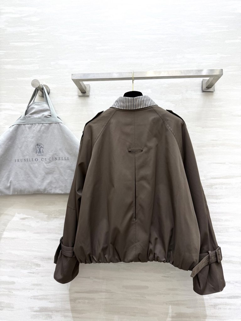Brunello Cucinelli 440 フォールウィンターニューアイテム 假 件 ローファイブスタイル タン (SMLXL) - 画像 4