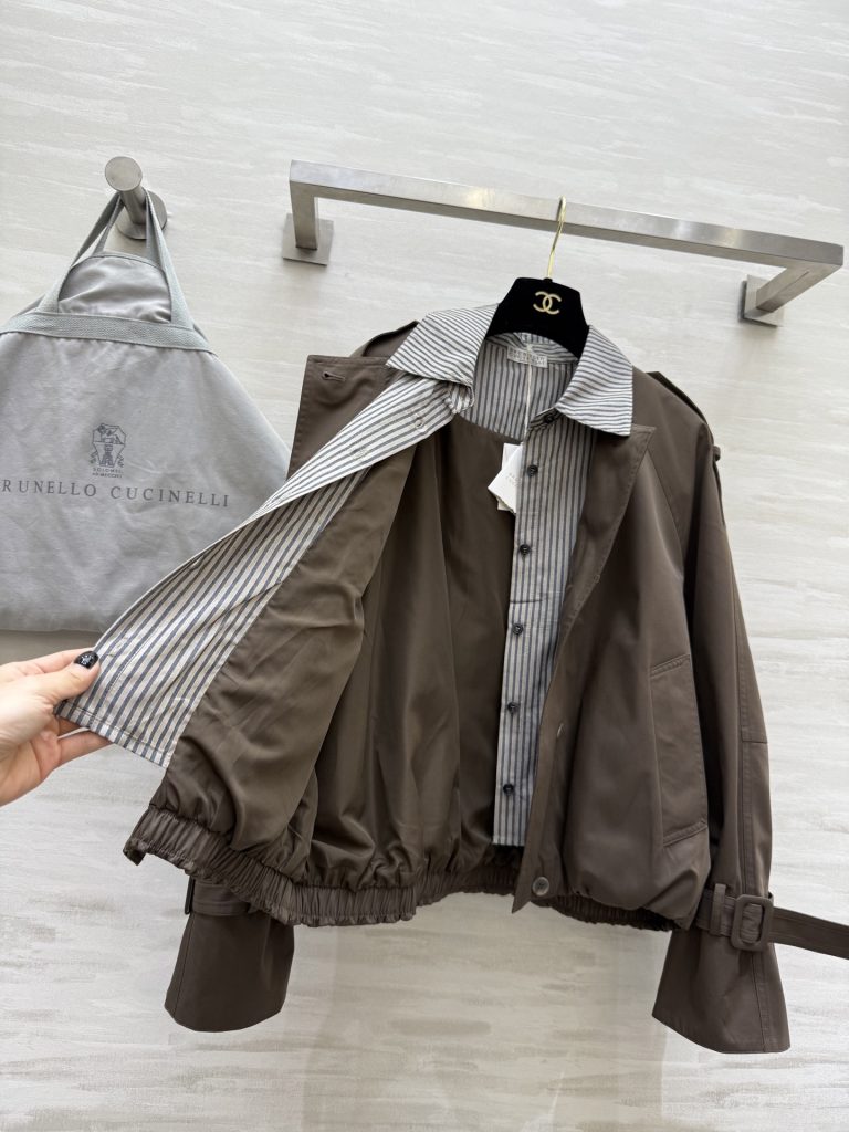 Brunello Cucinelli 440 フォールウィンターニューアイテム 假 件 ローファイブスタイル タン (SMLXL) - 画像 7