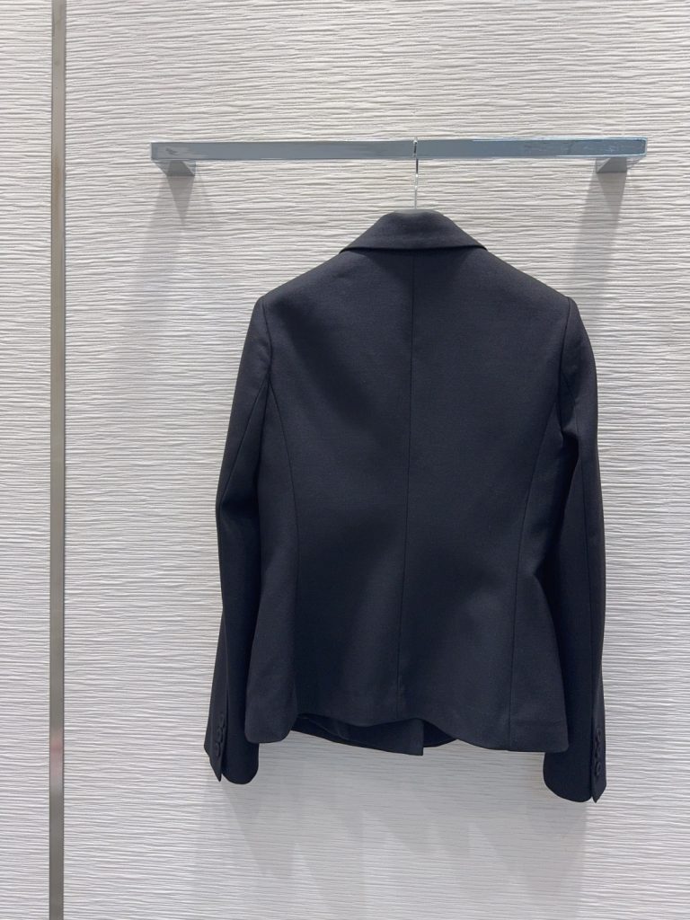 DIOR 380 ブレザー | スーツ ブラック ウール混 2025FW 2点セット - 画像 7