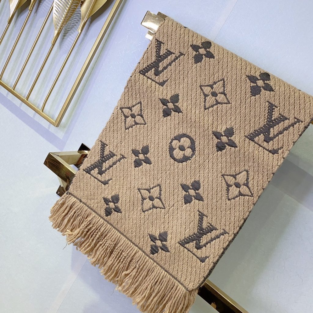 ルイヴィトン　LOUIS VUITTON　人気定番マフラー　モノグラム　　マフラー　レディース　メンズ　9色選択可　男女兼用 - 画像 3
