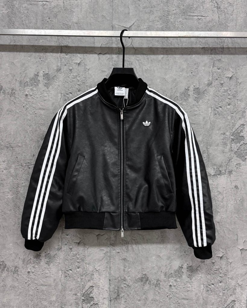 ADIDAS WAY adidas ジャケット バンブーコート 2WAY ファッション性高め ブラックレザー｜季節の変わり目で使いやすいフ…