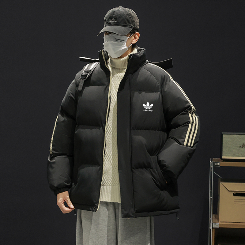 BALENCIAGA ダウンジャケット 3ストライプデザイン 通勤カジュアル ファッションアイテム|通勤の日に使いやすさを写真で整理