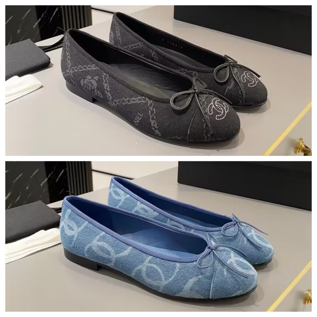 CHANEL シャネル CHANELバレリーナ フラットシューズ パンプス ポインテッドトゥ…|買い物に使いやすいシューズを写真で確認